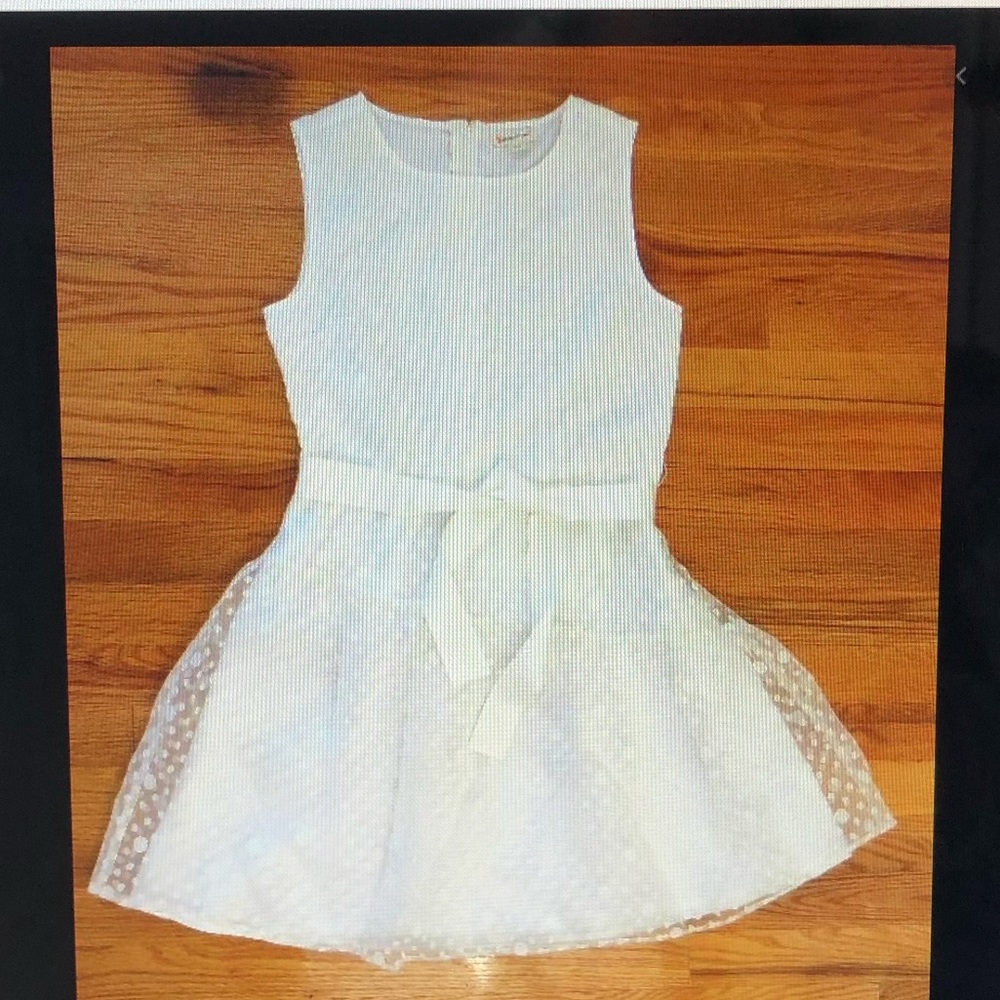 J Crew Crewcuts Girls’ Sheer Polka Dot dress